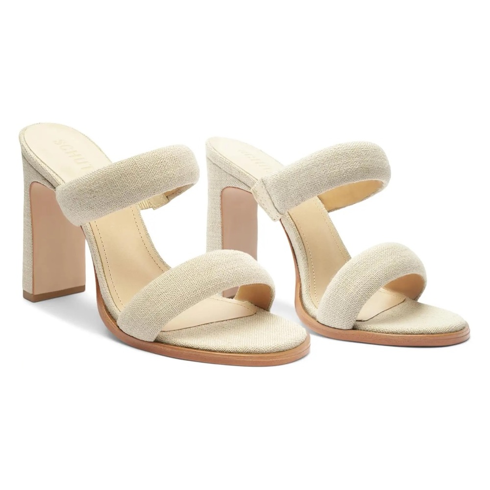 New Schutz Mully Fabric Sandals